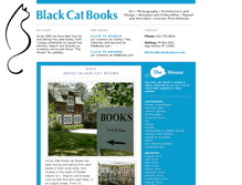 Tablet Screenshot of blackcatbooks.com